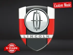Lincoln Autosticker Business Edition Minimal Hochwertig